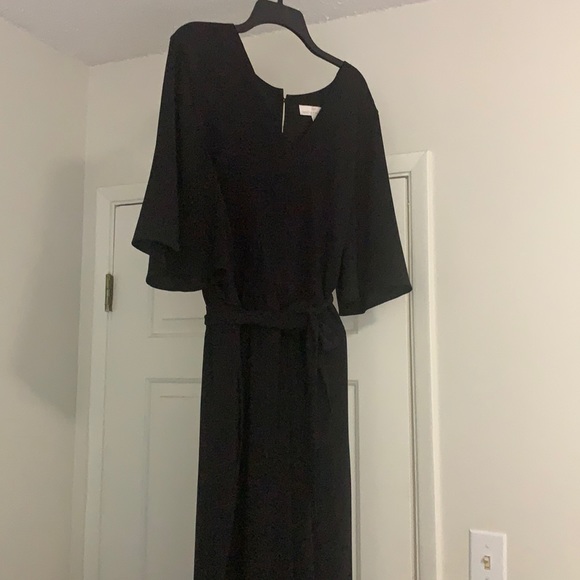 Dress The Population Christina Jumpsuit in black - Picture 1 of 5